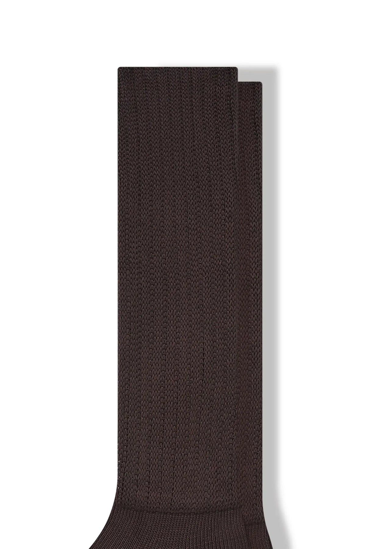 Adult Scrunch Socks in Espresso