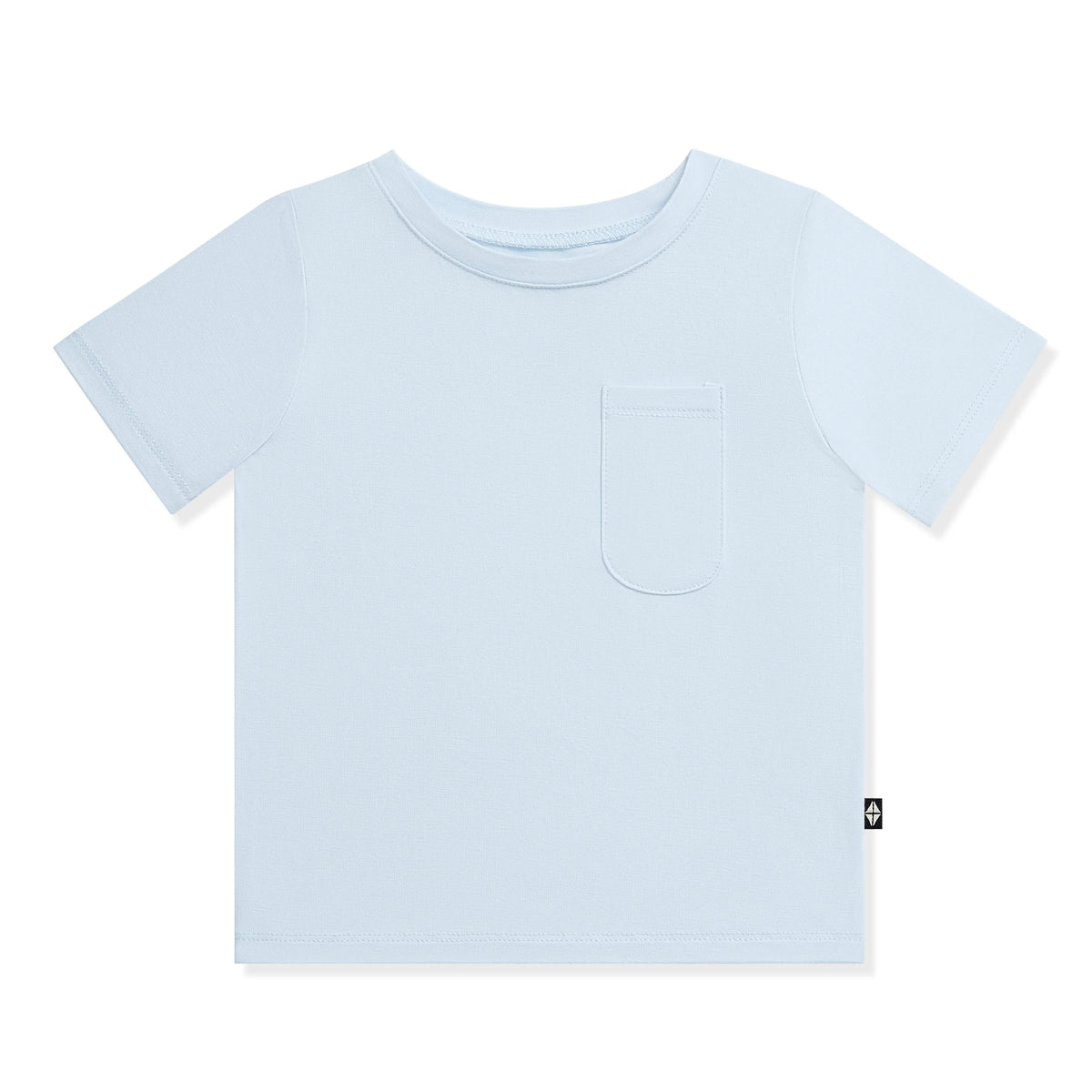 Toddler Crew Neck Tee in Breeze