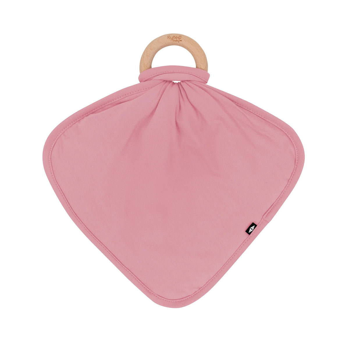 Lovey in Apple Blossom with Removable Wooden Teething Ring