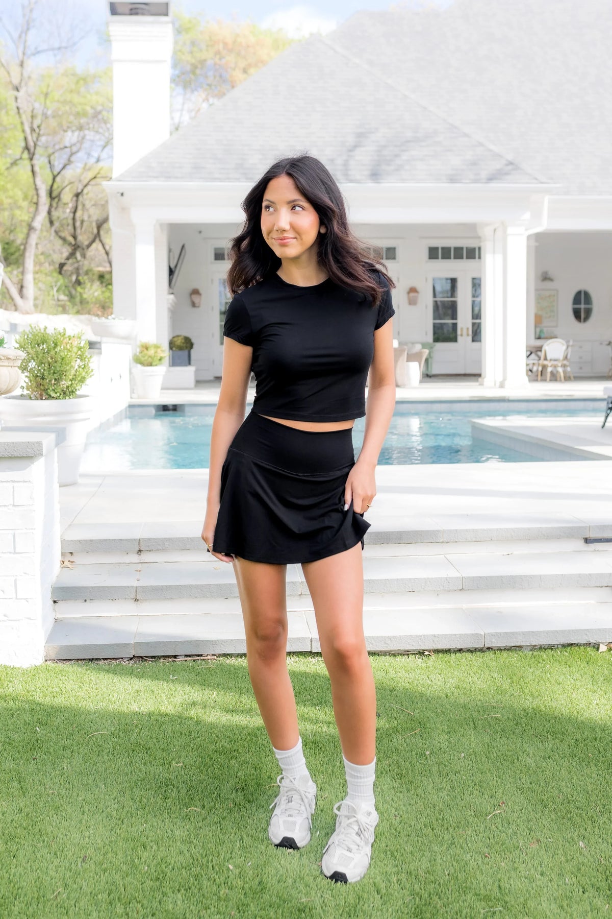 Bamboo Flex Baby Tee in Midnight