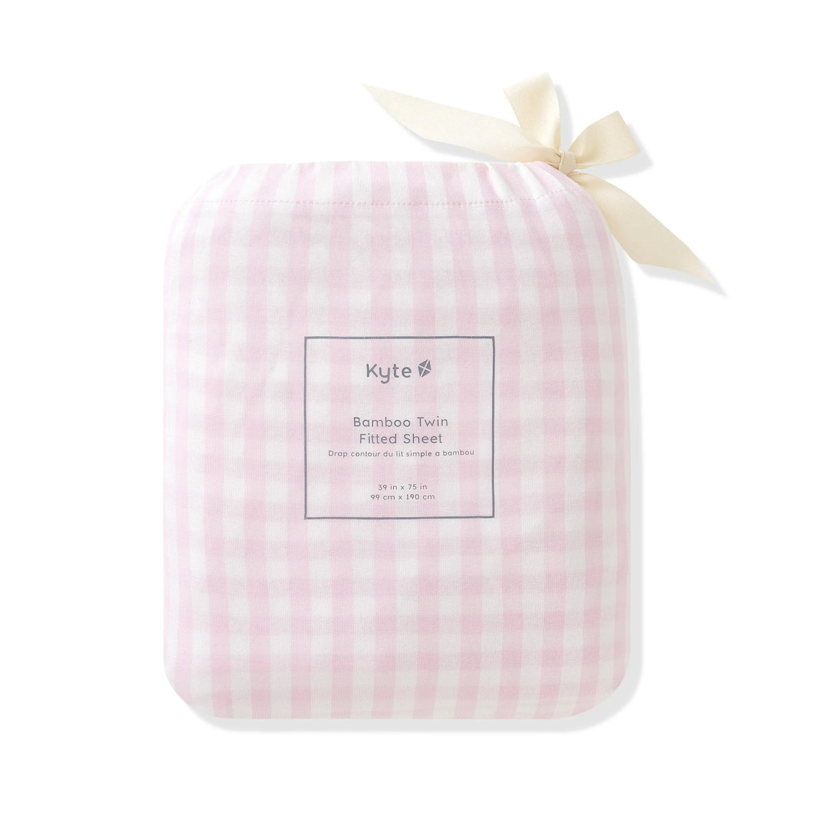 Twin Sheet in Small Sakura Stripe