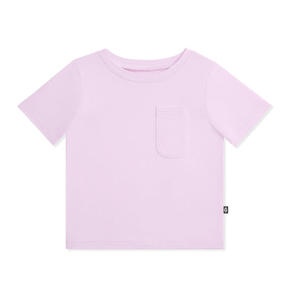 Toddler Crew Neck Tee in Thistle