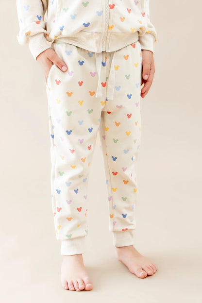 Jogger Pant in Pastel Mickey Mouse