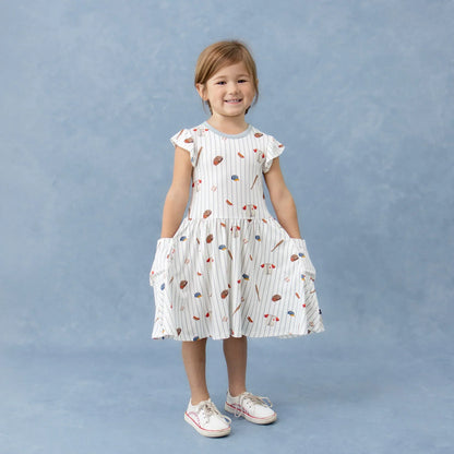 Pocket Dress in Home Run