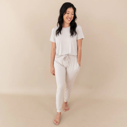 Women's Jogger Pants in Oat
