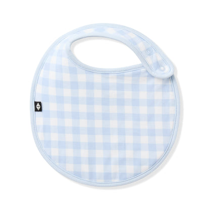 Cushy Bib in Gingham Breeze