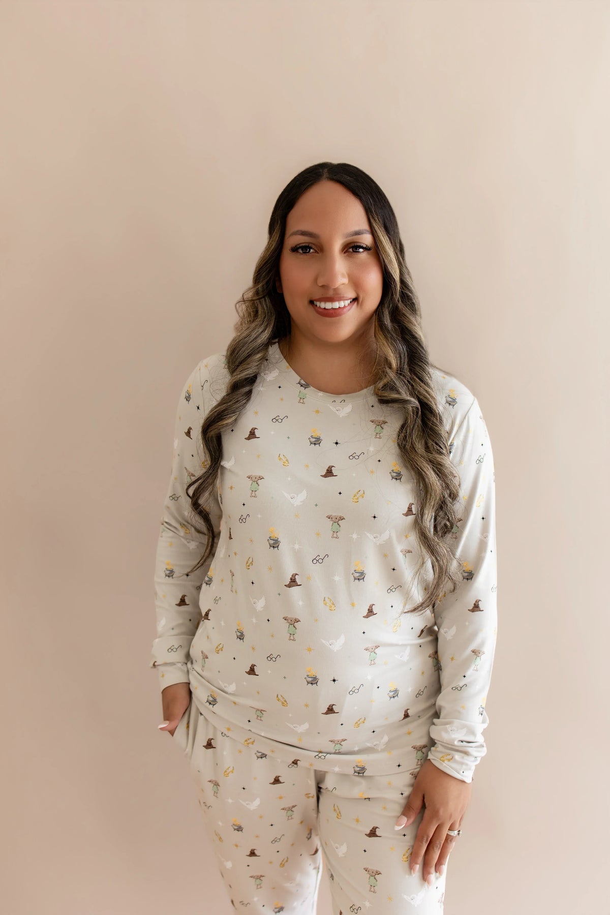 Women's Jogger Pajama Set in Starry Icon