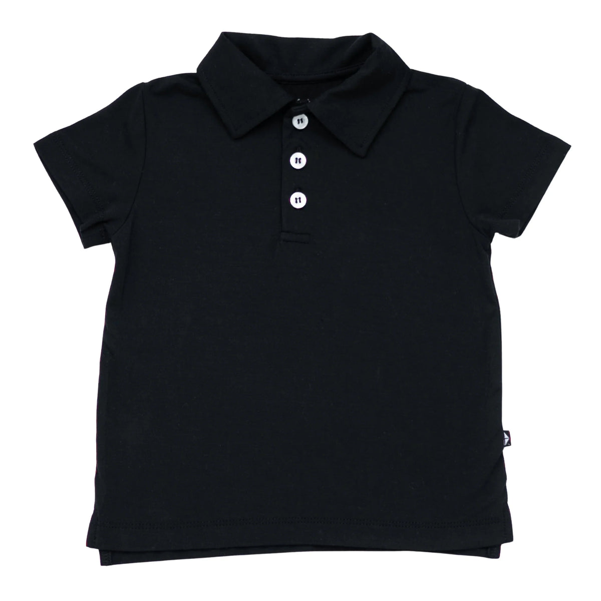 Toddler Short Sleeve Polo in Midnight