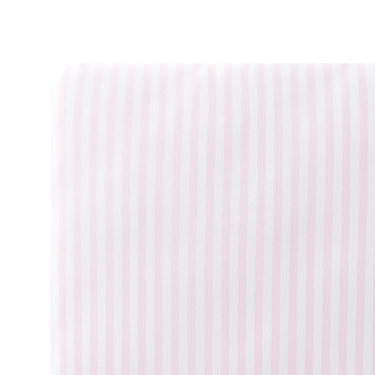 Crib Sheet in Small Sakura Stripe