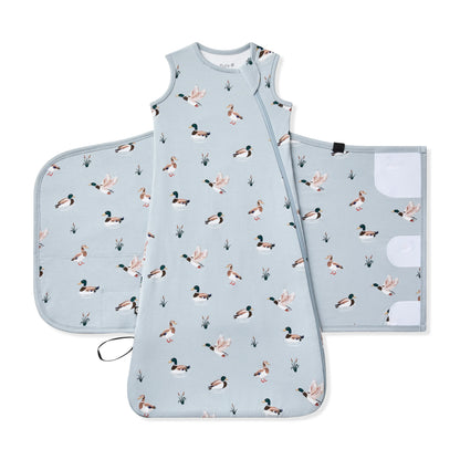 Sleep Bag Swaddler in Mallard Duck 0.5