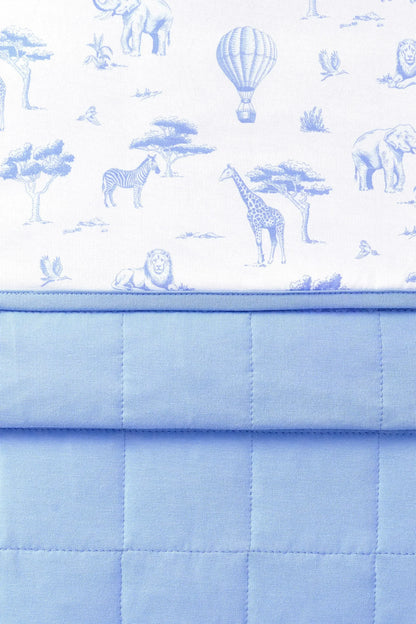 Youth Blanket in Toile Safari 1.0