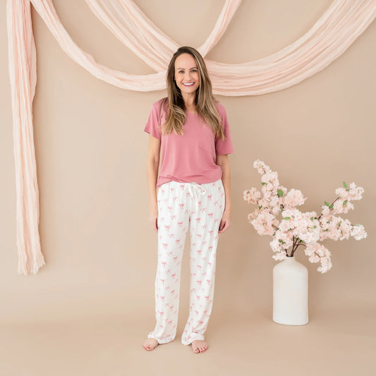 Women's Lounge Pants in Bow