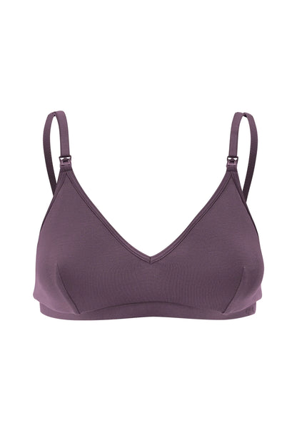 Women's Nursing Bra in Currant