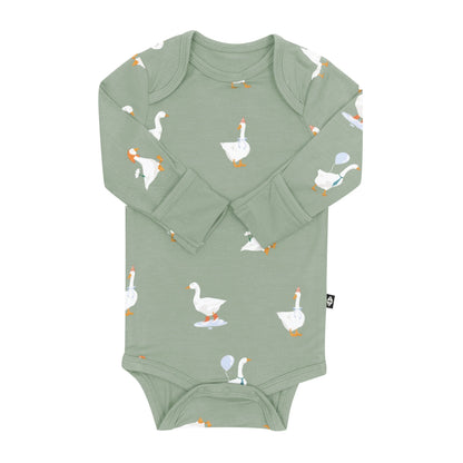 Long Sleeve Bodysuit in Silly Goose
