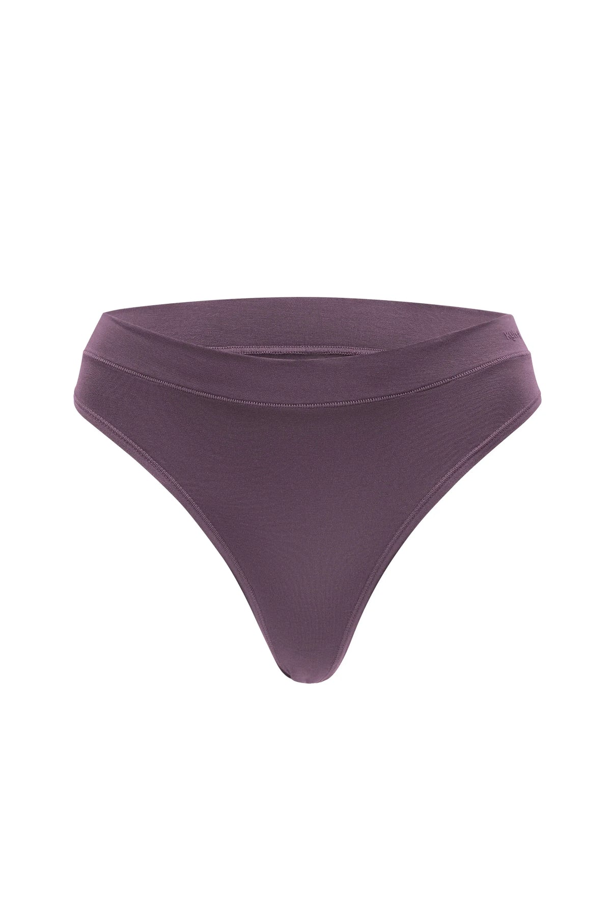 Women's Thong in Currant