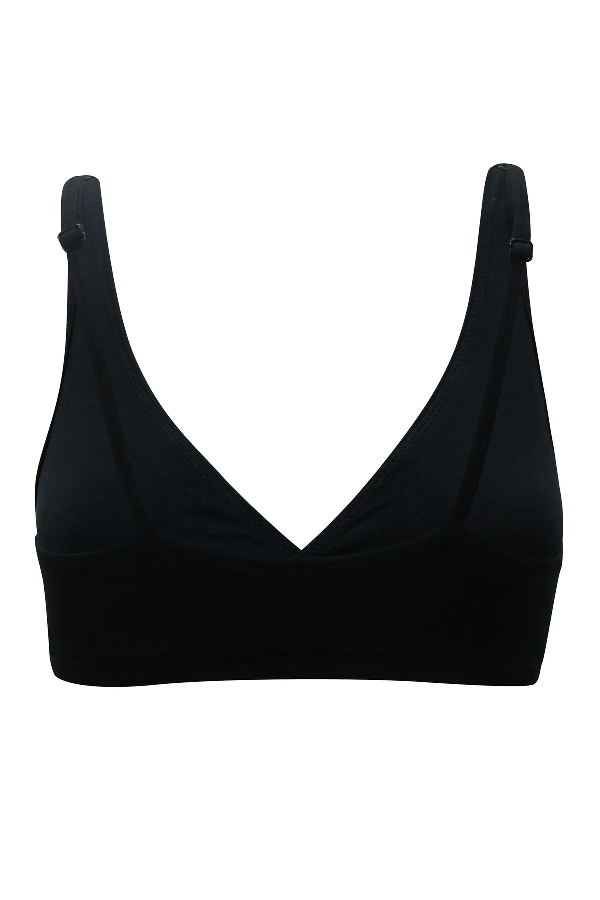 Women's Cross Front Bralette in Midnight