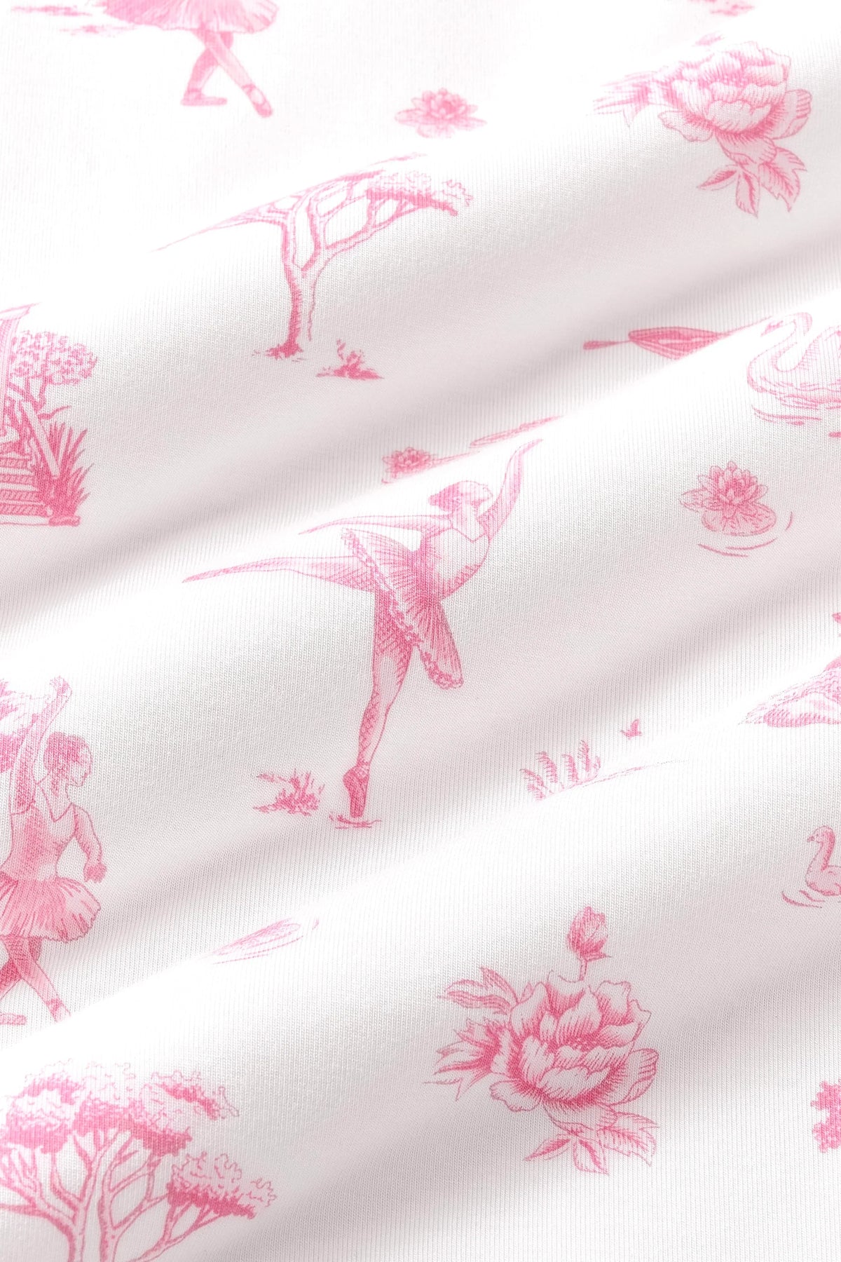 Twirl Bodysuit Dress in Toile Ballet