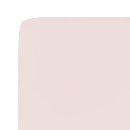 Mini Crib Sheet in Blush