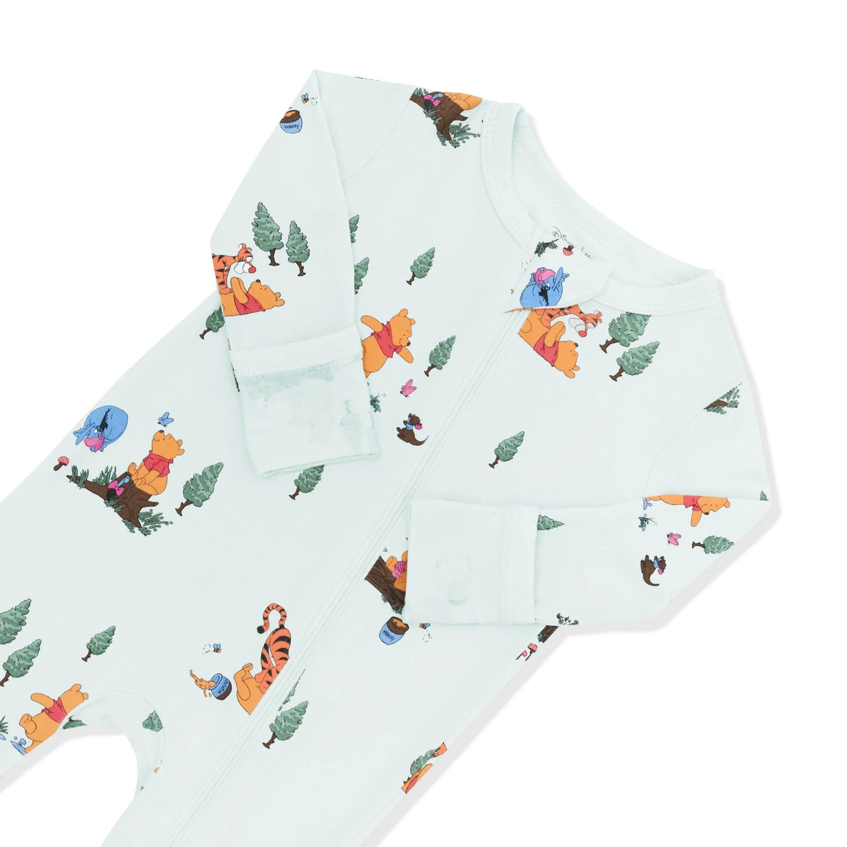Zippered Romper in Winnie the Pooh Hundred Acre Wood
