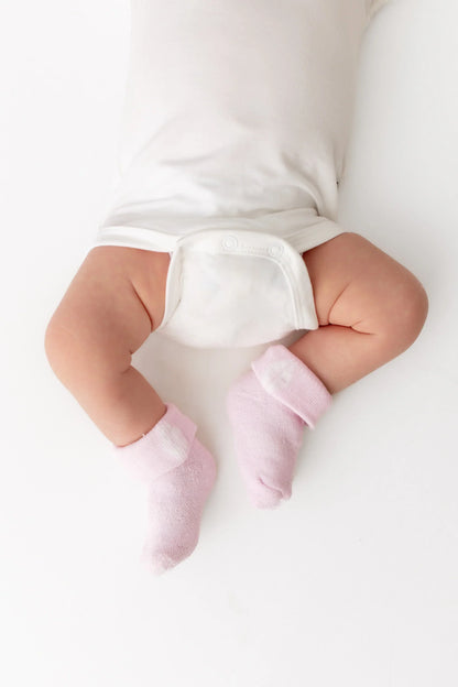 Baby 3-Pack Socks in Petal