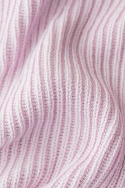 Chunky Knit Women's Oversized Cardigan in Thistle