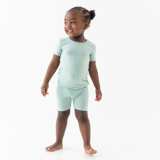 Short Sleeve Pajamas in Sage