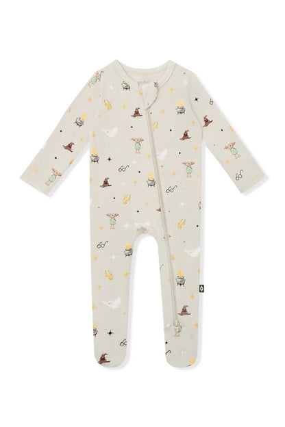 Zippered Footie in Starry Icon
