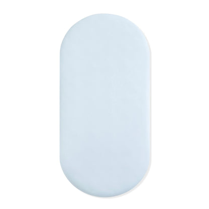 Oval Bassinet Sheet in Breeze