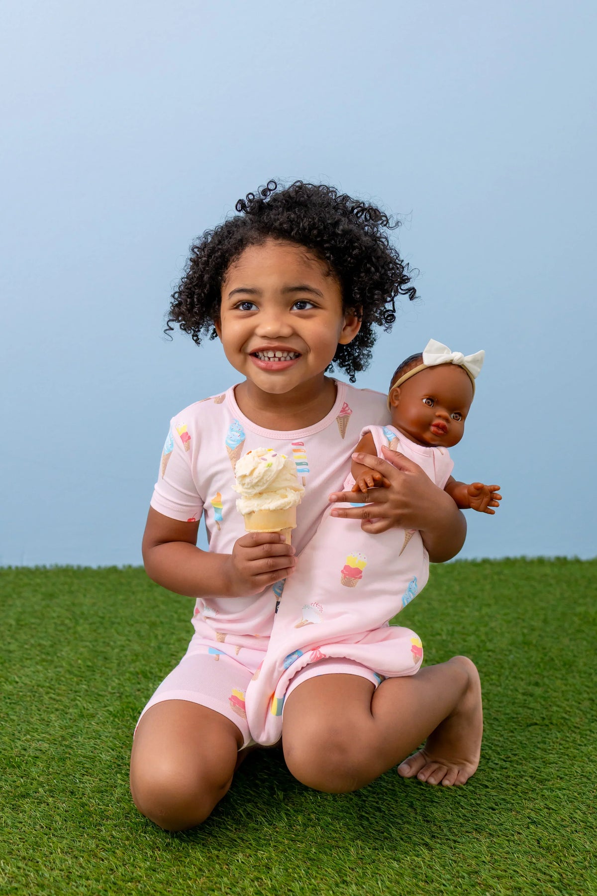 Baby Doll Sleep Bag in Sakura Ice Cream
