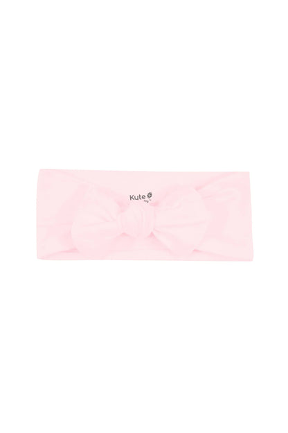 Knotted Bow Headband in Sakura