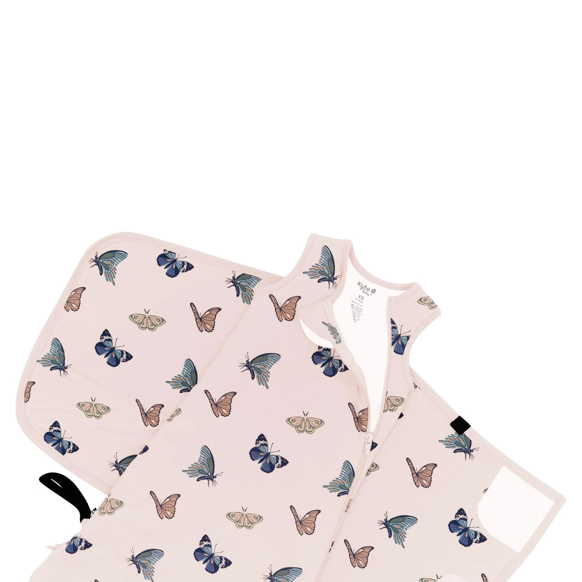 Sleep Bag Swaddler in Blush Butterfly 1.0