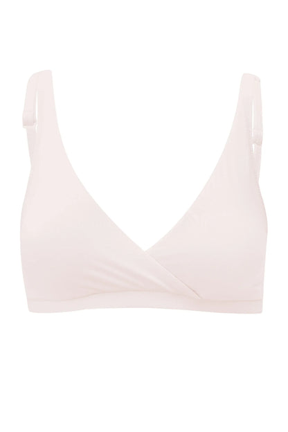 Women's Cross Front Bralette in Blonde