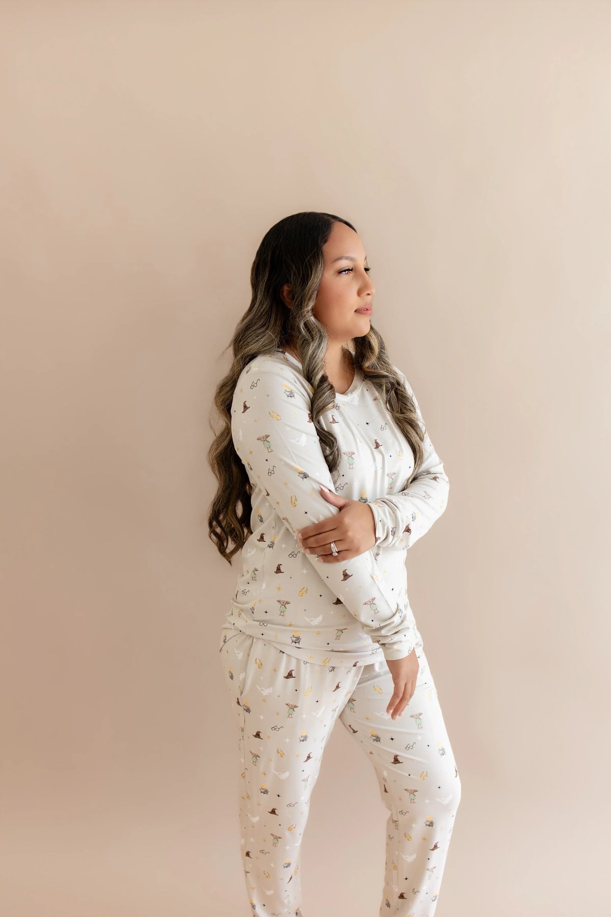 Women's Jogger Pajama Set in Starry Icon