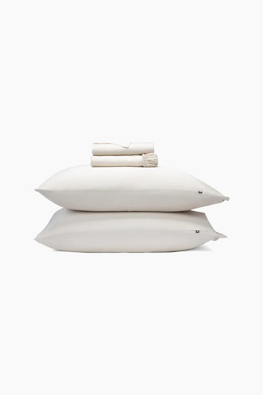 Bamboo Sateen Sheet Set in Champagne