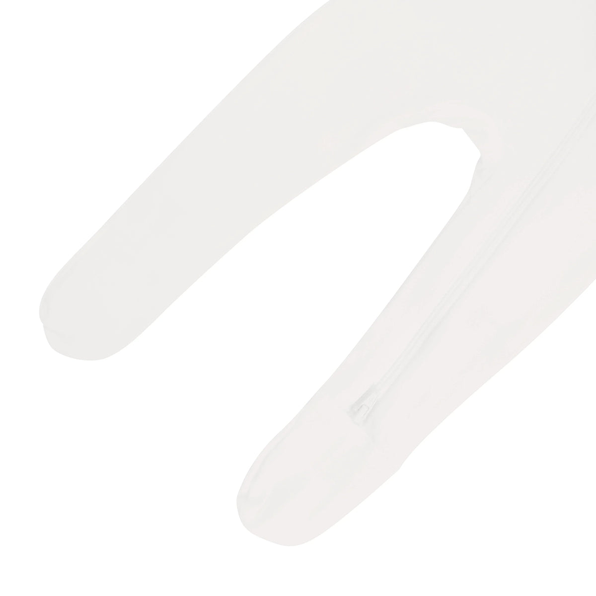 Zippered Footie in Cloud