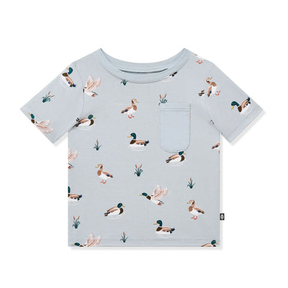 Toddler Crew Neck Tee in Mallard Duck