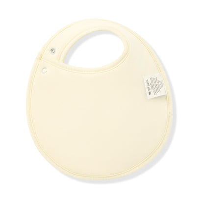 Cushy Bib in Gingham Chamomile