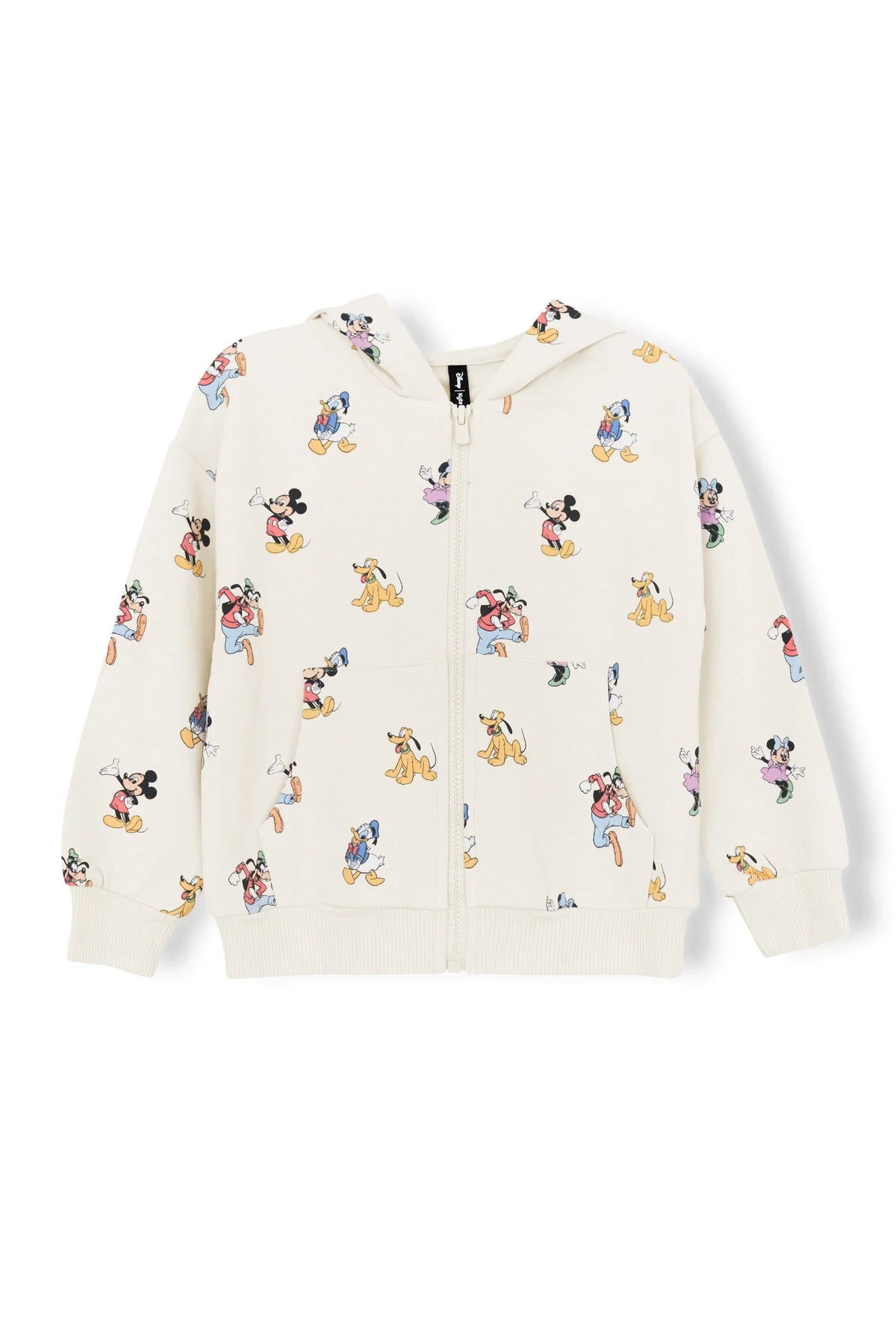 Zip-Up Hoodie in Mickey Mouse and Friends