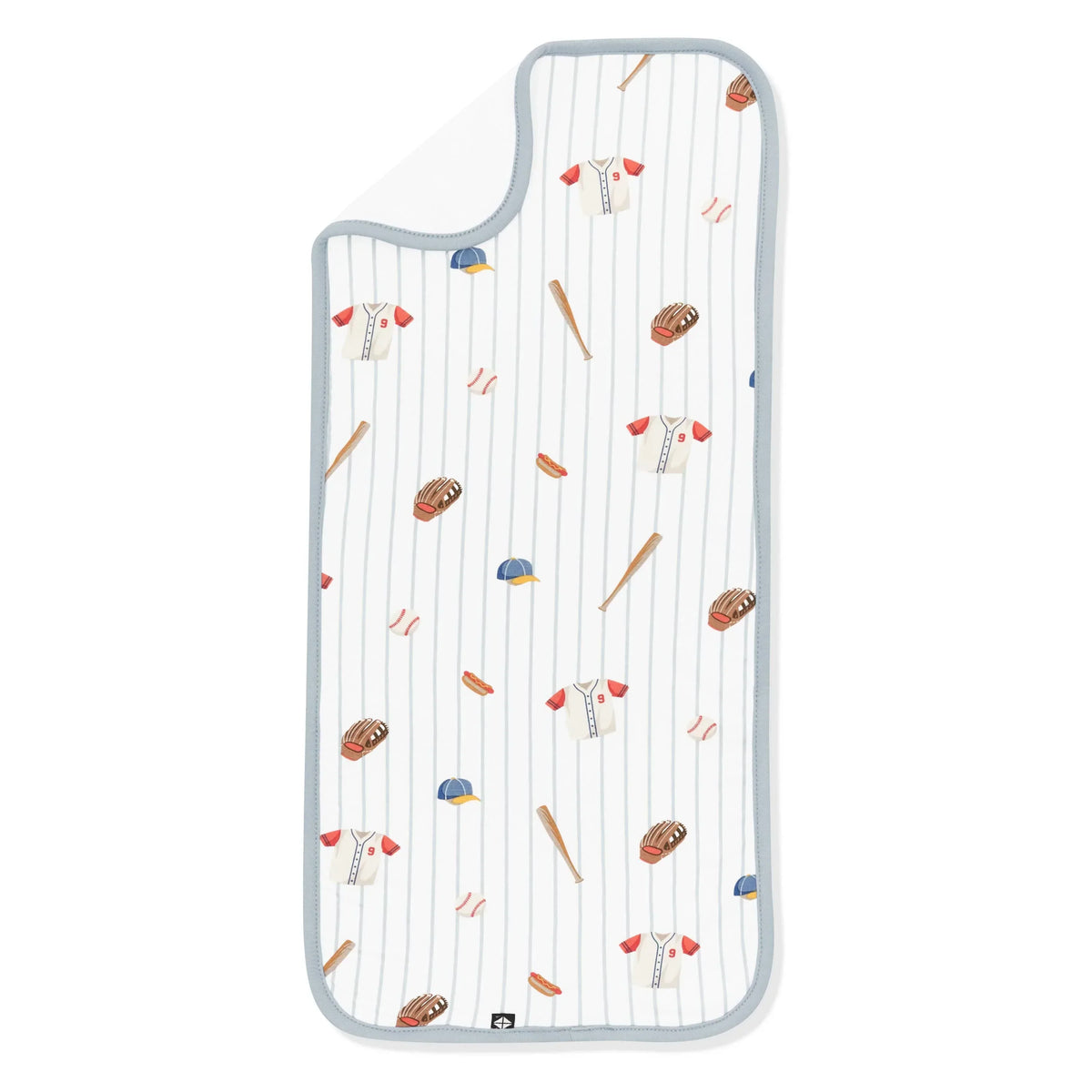 Burp Cloth in Home Run