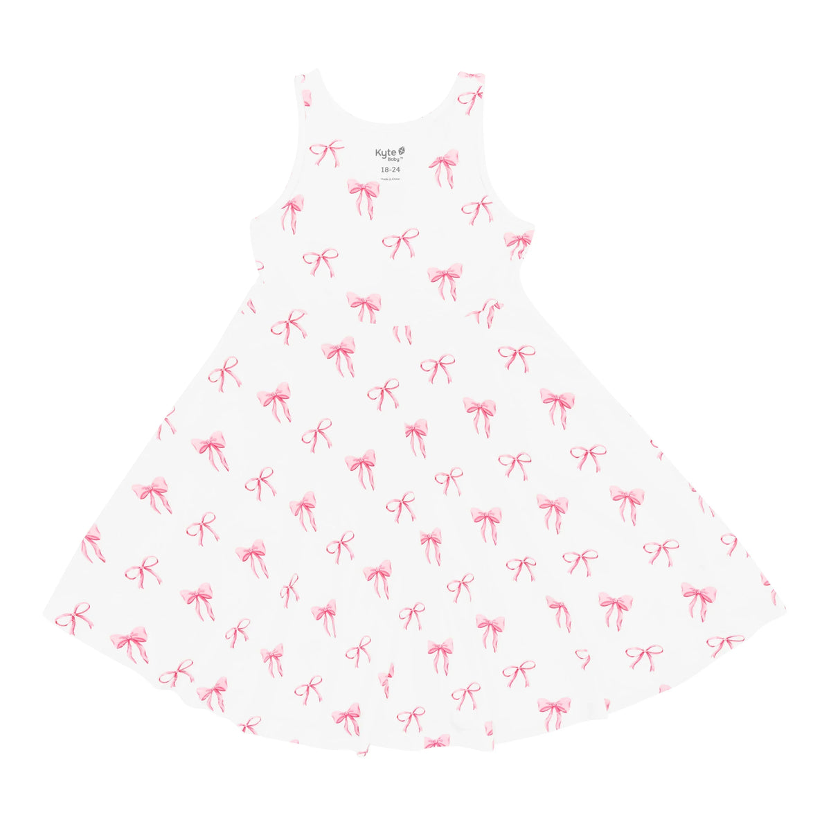 Tank Twirl Dress in Bow