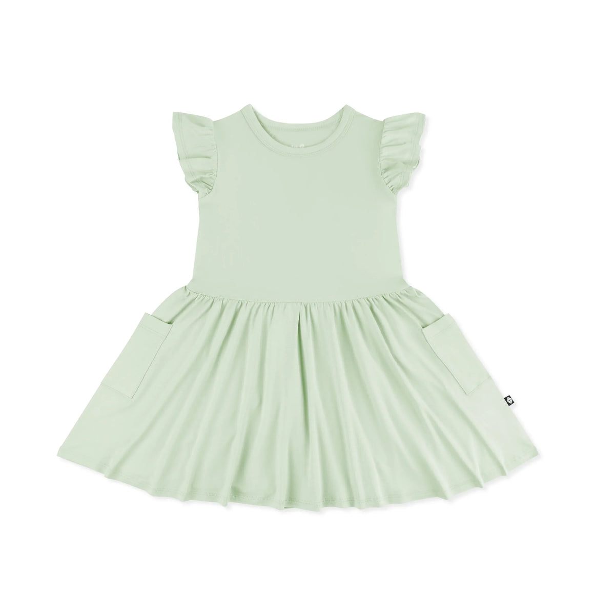 Pocket Dress in Basil