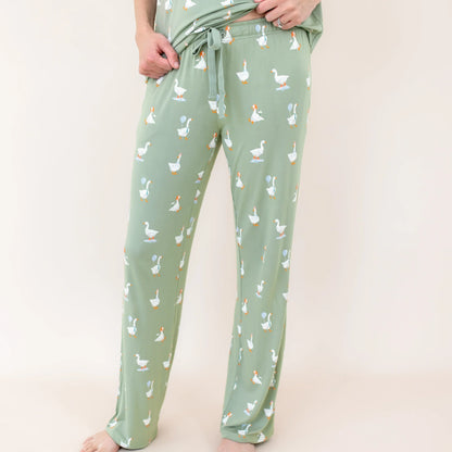 Women's Lounge Pants in Silly Goose