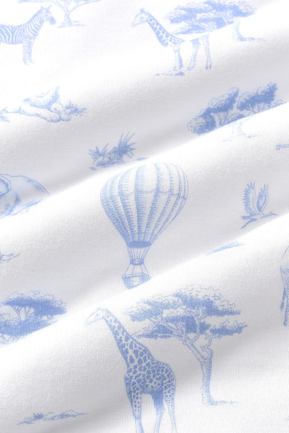 Twirl Dress in Toile Safari