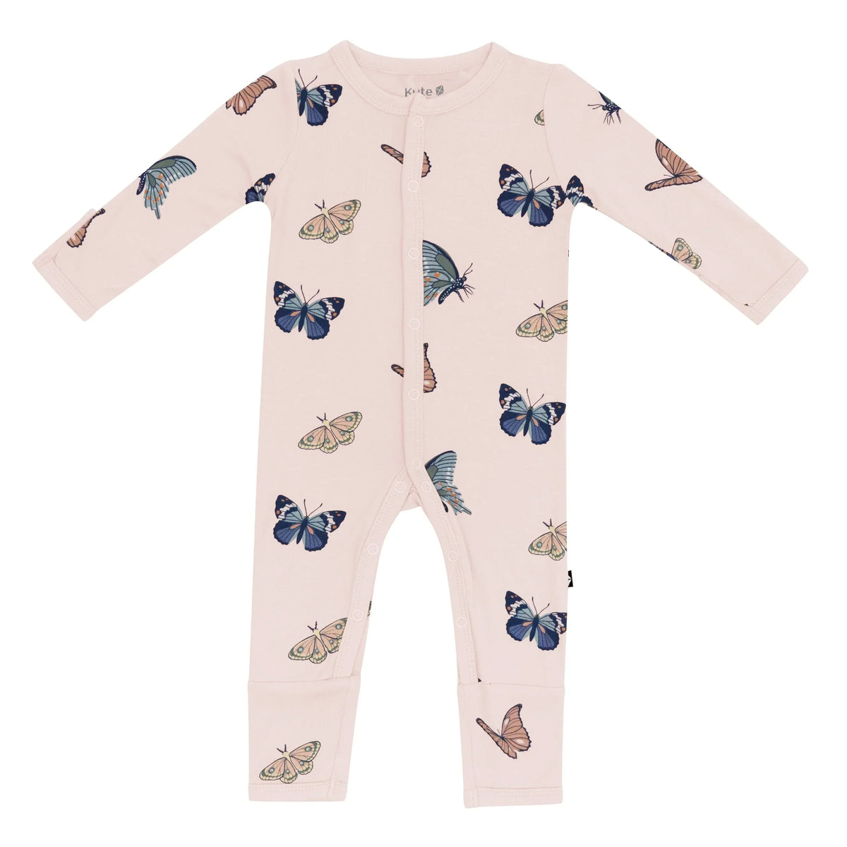 Romper in Blush Butterfly