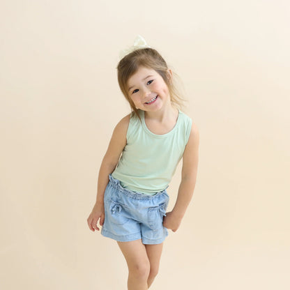 Toddler Tank Top in Basil